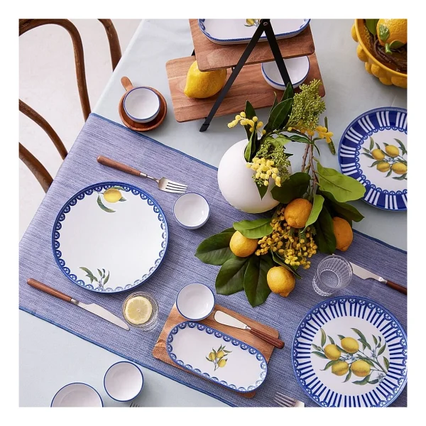 Kütahya Porselen Lemon Charm 14 Parça 6 Kişilik Kahvaltı Takımı - Görsel 3