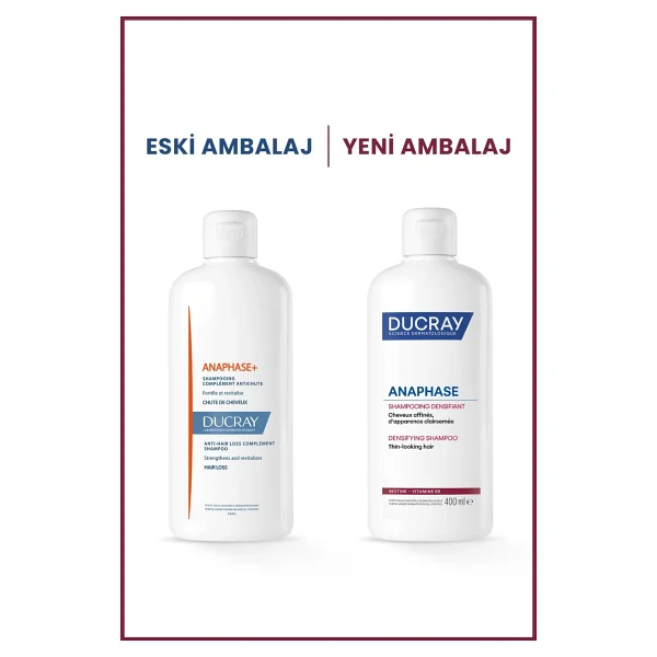 Ducray Anaphase Densifying 400 Ml Saç Dökülmesine Karşı Şampuan - Görsel 2