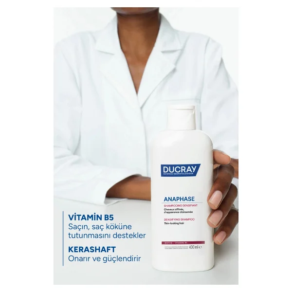 Ducray Anaphase Densifying 400 Ml Saç Dökülmesine Karşı Şampuan - Görsel 6