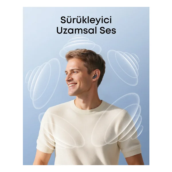 Anker SoundCore Liberty Buds ANC TWS Siyah Kulak içi Bluetooth Kulaklık - Görsel 8