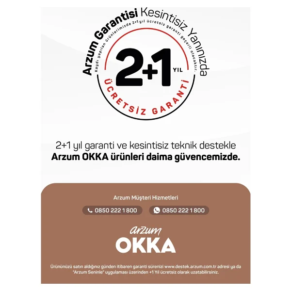 Arzum Okka Minio Ok004-N Nar Türk Kahve Makinesi - Görsel 7