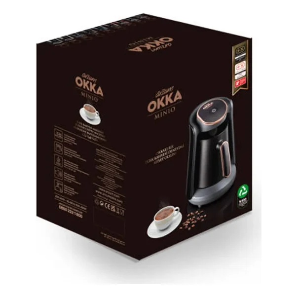 Arzum Okka Minio Ok004 Krom Türk Kahve Makinesi - Görsel 4