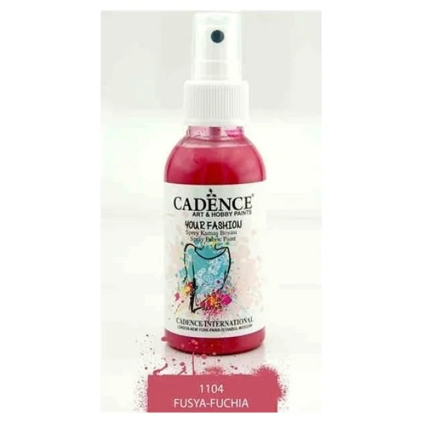 Cadence Your Fashion Sprey Kumaş Boyası 100 Ml. 1118 Kahverengi - Görsel 6