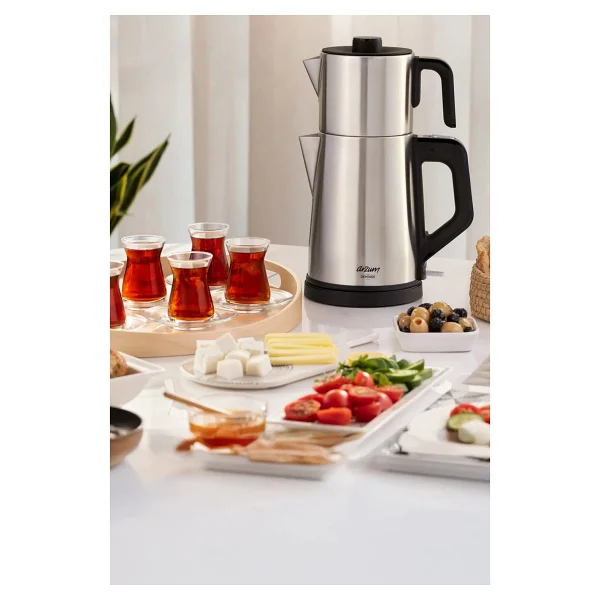 Arzum Ar3129 Deminde Inox Çay Makinesi - Görsel 8