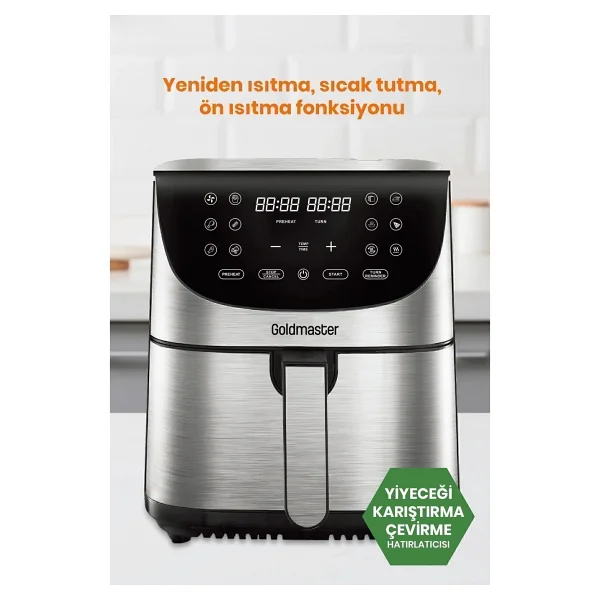 Goldmaster Freshcook Gm7454 7 Lt Yağsız Fritöz - Görsel 6