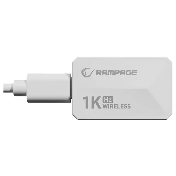 Rampage Zenith Beyaz Optik Kablolu/Kablosuz Oyuncu Mouse - Görsel 7