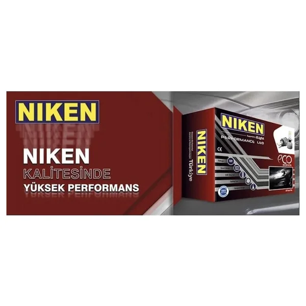 Niken Eco Serisi 12.000 Lümen /H7 / H4 / H11 / H1 / H10 / 9005 / 9006 LED Xenon Far Ampulu - Görsel 5