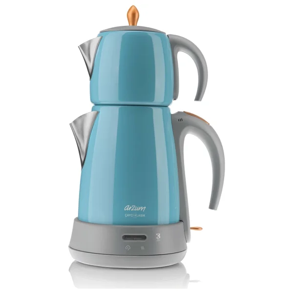 Arzum Ar3019 Çaycı Klasik Marin 1650 W Çelik Çay Makinesi - Görsel 4