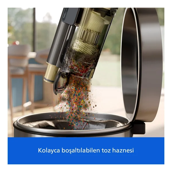 Philips Aqua 7000 Serisi Xc7153/10 Islak Kuru Şarjlı Dikey Süpürge - Görsel 8
