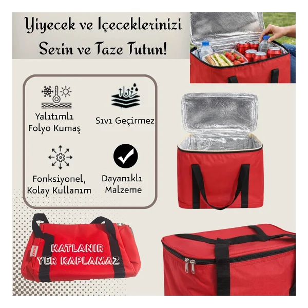 Kale Termos 20 Lt Termos Çanta - Görsel 4