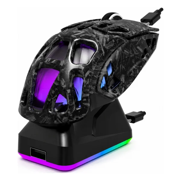 Jedel Gwh-111 Şarjlı Optik Kablolu/Kablosuz Oyuncu Mouse - Görsel 3