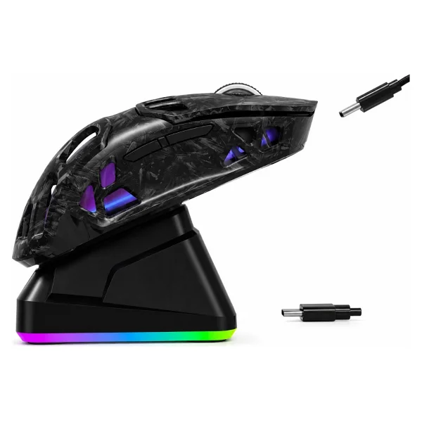 Jedel Gwh-111 Şarjlı Optik Kablolu/Kablosuz Oyuncu Mouse - Görsel 5