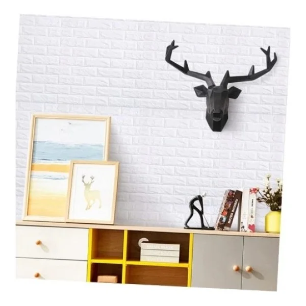 Eco Lounge 3d Tuğla Desenli Kendinden Yapışkanlı Duvar Paneli 58x38 Cm - Görsel 4