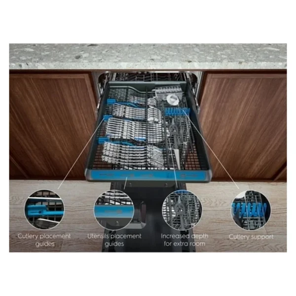 Electrolux Eem48300ıx Maxiflex 8 Programlı Ankastre Bulaşık Makinesi - Görsel 4