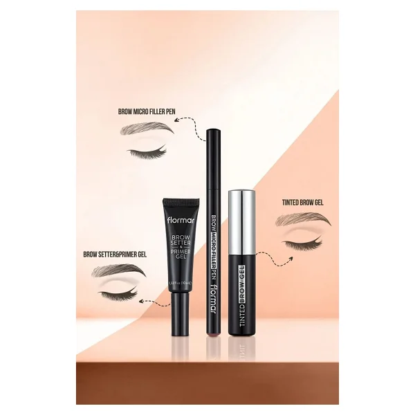Flormar Brow Micro Filler 002 Medium Brown Kaş Kalemi - Görsel 6