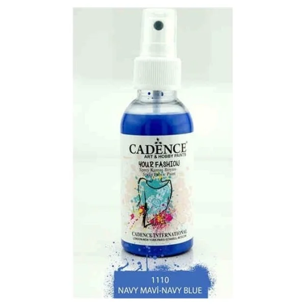 Cadence Your Fashion Sprey Kumaş Boyası 100 Ml. 1118 Kahverengi - Görsel 7