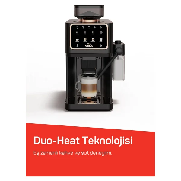 Arzum Okka Barista Pro Ok0042 Krom Tam Otomatik Espresso Makinesi - Görsel 5