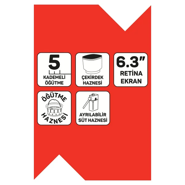 Arzum Okka Barista Pro Ok0042 Krom Tam Otomatik Espresso Makinesi - Görsel 10