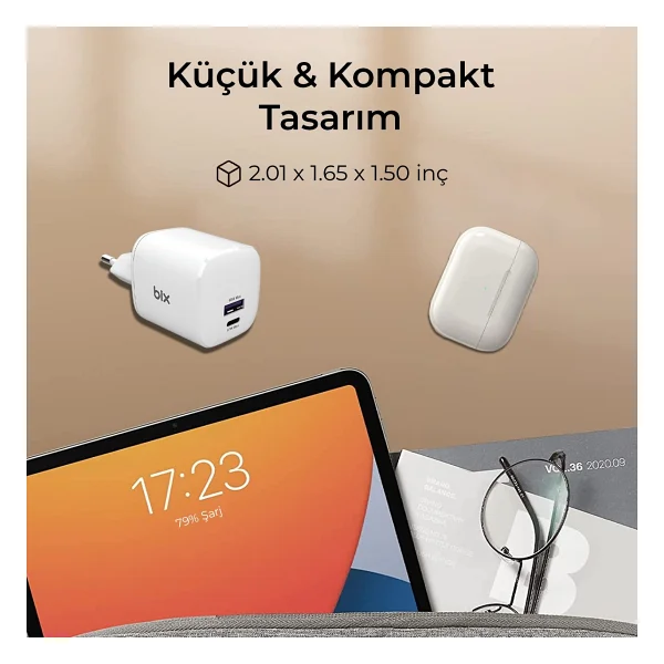 Bix Av67 67 W Hızlı Şarj Adaptörü - Görsel 4