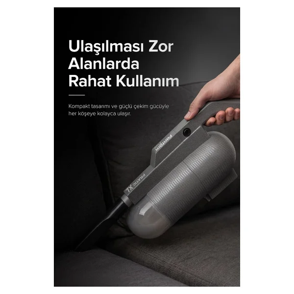 Fantom Pratik-XL P 1300 Gri Dikey Elektrikli Süpürge - Görsel 10