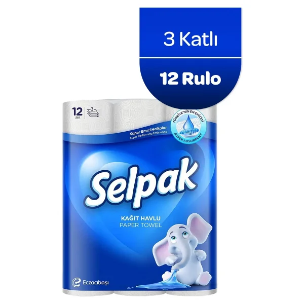 Selpak 12'li Kağıt Havlu - Görsel 6
