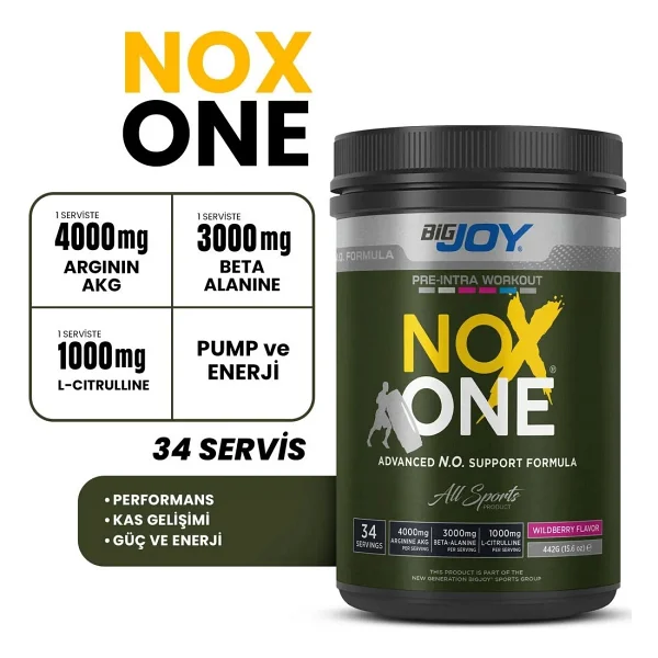 Bigjoy Noxone Pre Workout 442 Gr - Görsel 2