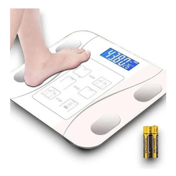 Techfit Tf-1072 Bluetooth Vücut Analizli Dijital Akıllı Baskül - Görsel 5