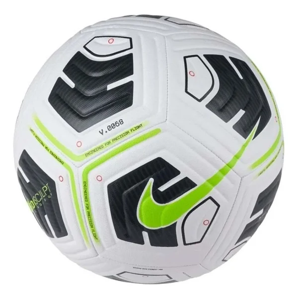 Nike Cu8047-101 Academy Beyaz-Siyah-Turuncu 5 Numara Futbol Topu - Görsel 4