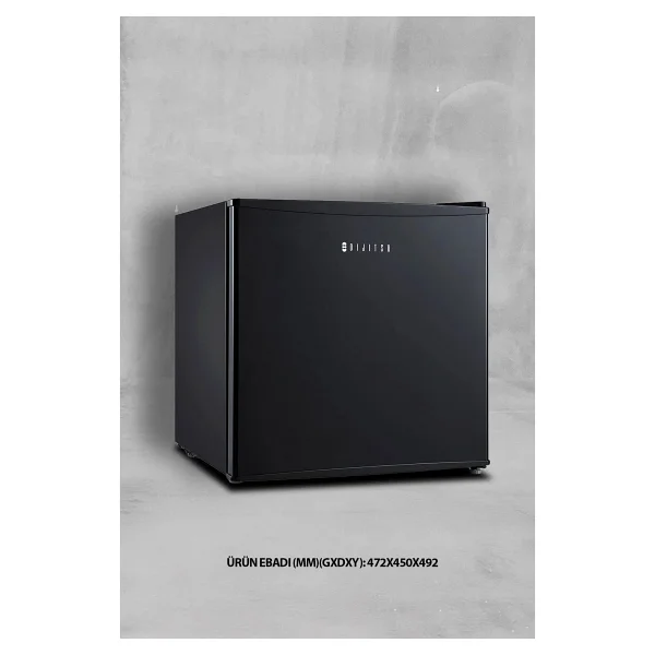 Dijitsu Mini Bar Buzdolabı 50 Lt F Enerji Sınıfı Sessiz Çalışan Tek Kapılı Dondurucu Bölmeli - Görsel 5