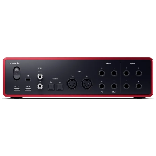 Focusrite Scarlett 16i16 Gen 4 USB Ses Kartı - Görsel 10