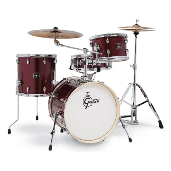 Gretsch Energy Street 18" Akustik Davul (Ruby Sparkle) - Görsel 2