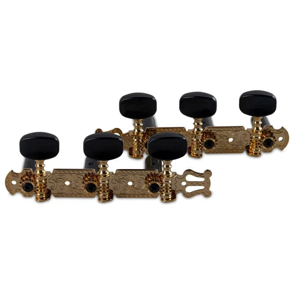 Gewa 545220 Pro Arte Gold Plated Klasik Gitar Burgusu Set - Görsel 4