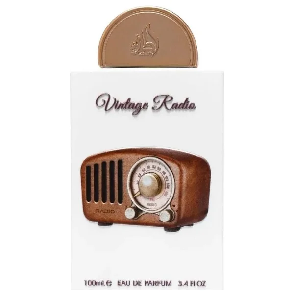 Lattafa Vintage Radio EDP 100 ml Erkek Parfüm - Görsel 4