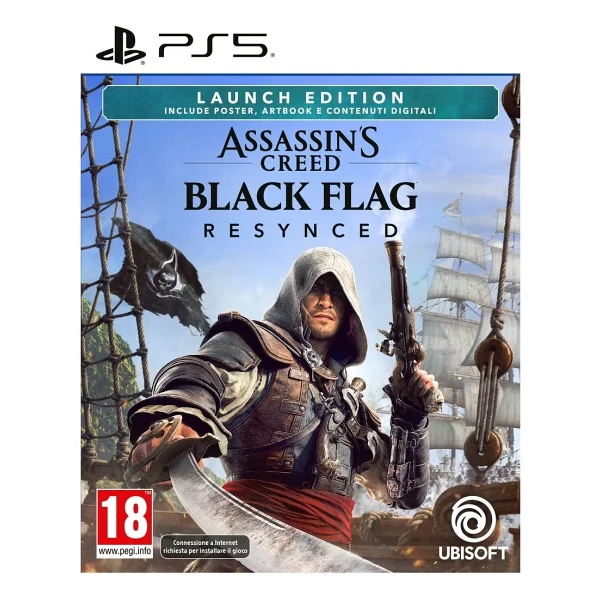 PS5 Assassin's Creed Black Flag Resynced Launch Edition Oyun - Görsel 8