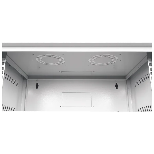 Lande - 4u 19" Cam Kapaklı Duvar Tipi Rack Kabinet Genişlik: 544 Mm Derinlik: 400 Mm Açık Gri Demonte - Görsel 4