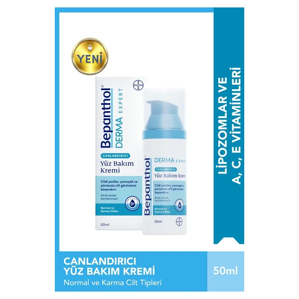 Bepanthol Derma Expert Canlandırıcı 50 ml Nemlendirici Krem - Görsel 4