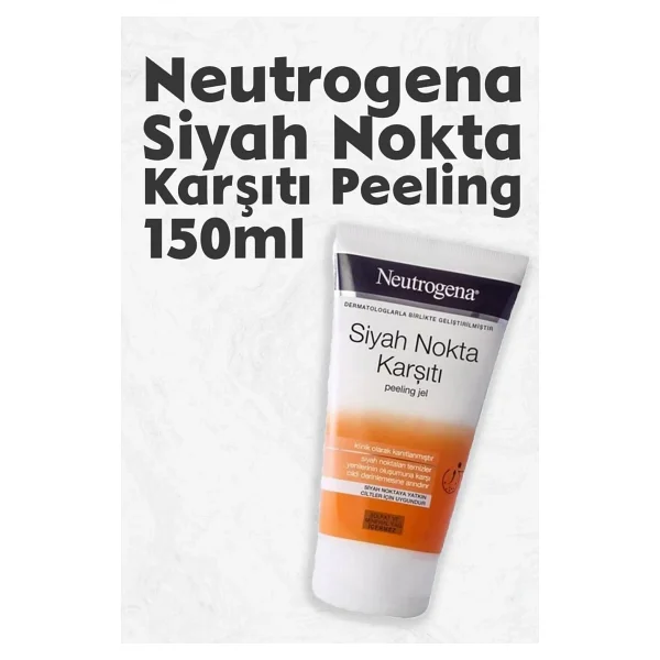 Neutrogena Visibly Clear Siyah Nokta Temizleyici Peeling Jel 150 Ml - Görsel 4