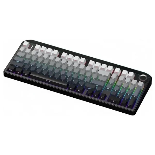 Aula F99 Pro 3 Modlu RGB Hot Swap Mekanik Nimbus V3 Switch Kablosuz Makrolu Klavye Gradyan Gri - Görsel 10