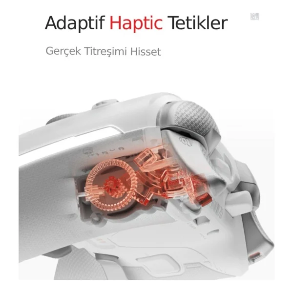 Beıtong Kp70 Kapasitif Joystick Adaptive Trigger Kablosuz Beyaz Kablosuz Gamepad ( PC Uyumlu ) - Görsel 4