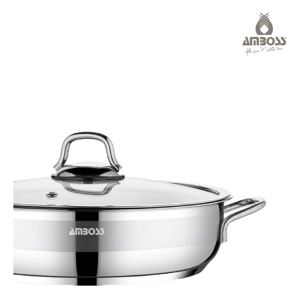 Amboss Nirvana 18-20 Cm 4 Parça Çelik Sahan Seti - Görsel 3