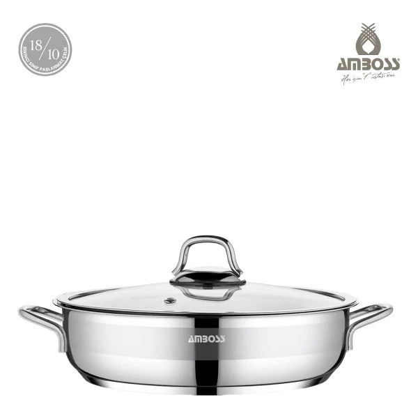 Amboss Nirvana 18-20 Cm 4 Parça Çelik Sahan Seti - Görsel 5