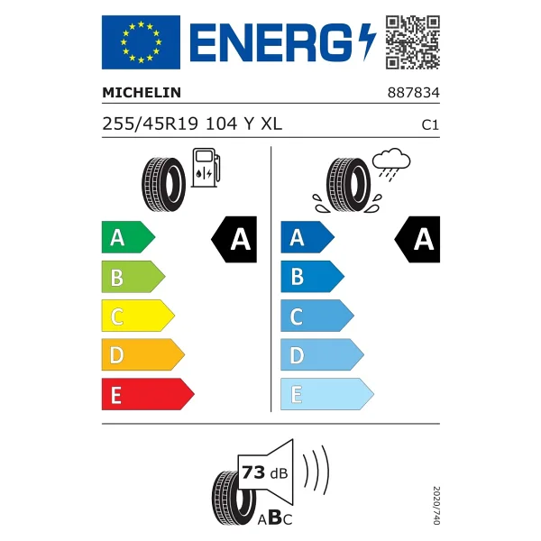 Michelin Pilot Sport 5 Energy 255/45 R19 104y XL Acoustic Yaz Lastiği - Görsel 4