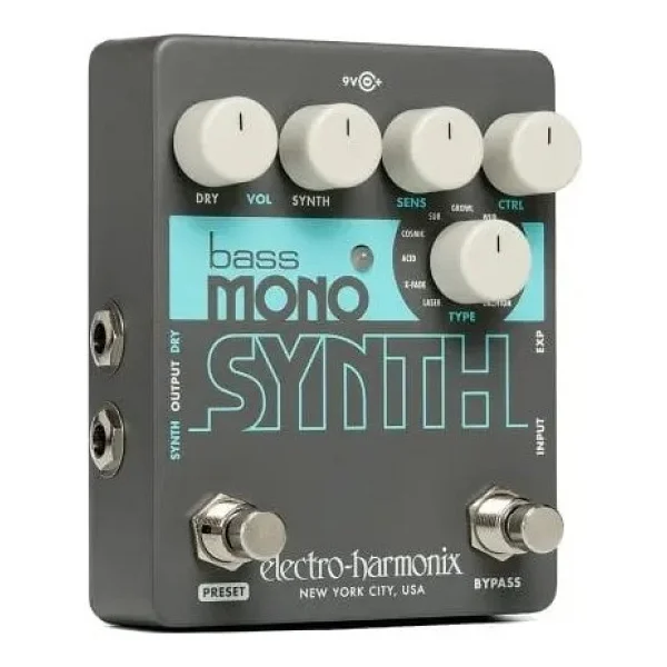 Electro Harmonix Bass Mono Synth Synthesizer Pedal - Görsel 5