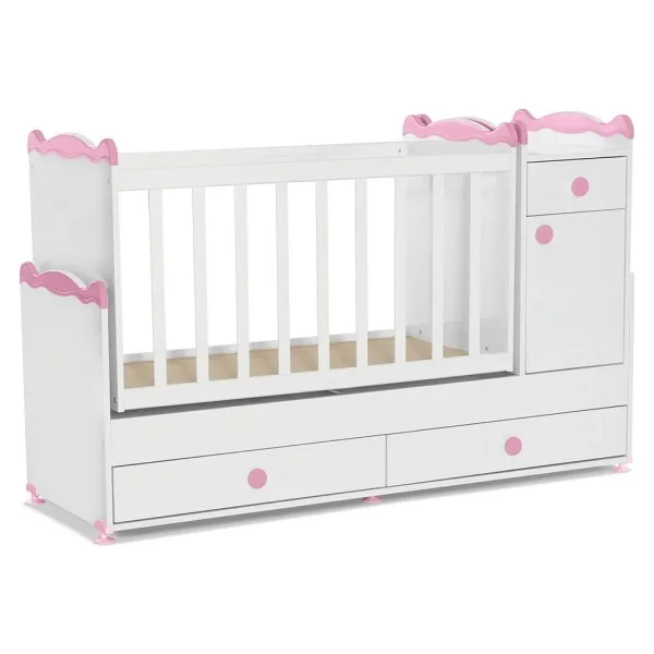 Patiko Sahra 950 Bebek Odası Takımı Pembe - Görsel 5