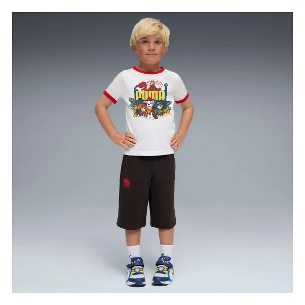 Puma x Paw Patrol 634935 Kısa Kollu Bisiklet Yaka Çocuk Tişört - Görsel 3