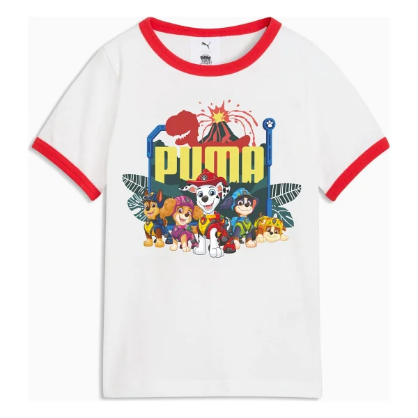Puma x Paw Patrol 634935 Kısa Kollu Bisiklet Yaka Çocuk Tişört - Görsel 4