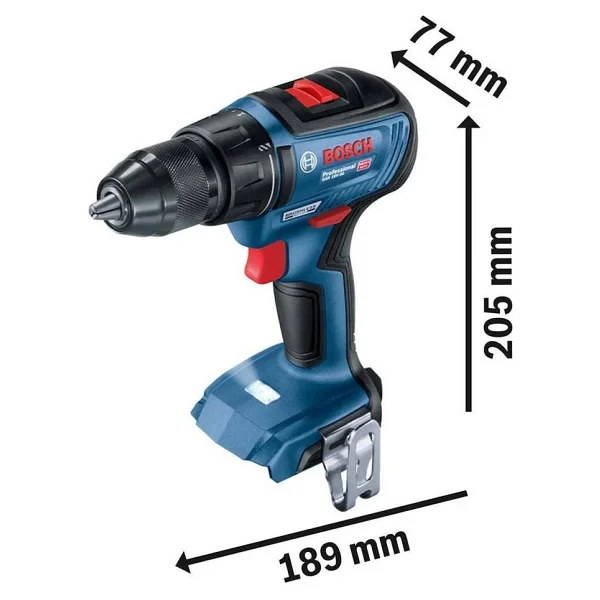 Bosch Gdx 18v-200 Somun Sıkma Makinesi + Gsr 18v-50 Vidalama Makinesi + 2x4 Ah Akü + Gba 18v-40 Şarj Cihazı + L-Boxx Takım Çantası - Görsel 3