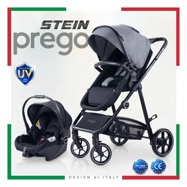 Prego Stein Travel Sistem Bebek Arabası - Görsel 9