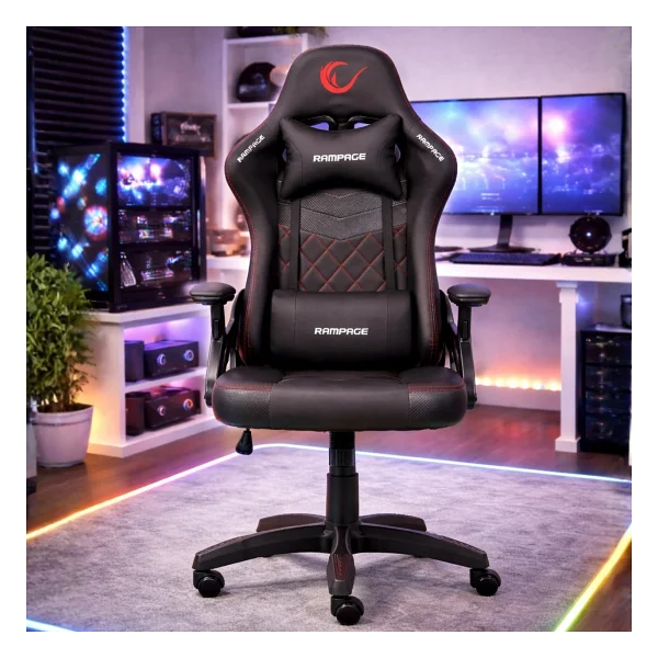 Rampage Kl-R43 Nox Deri Oyuncu Koltuğu - Görsel 2