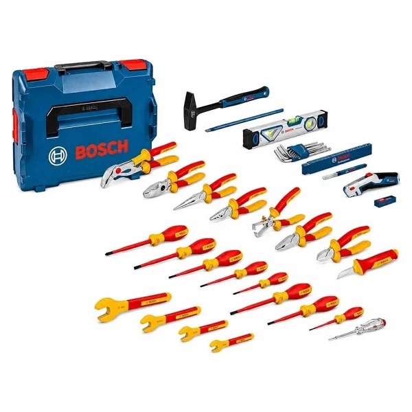 Bosch 1600a02ng4 Vde 37 Parça Elektrikçi El Aletleri Seti - Görsel 7